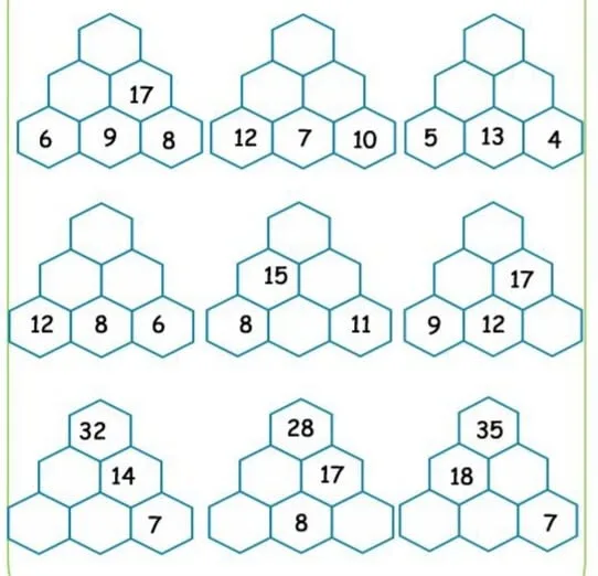 Honeycomb Number Pattern: Spot the Rule