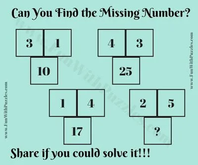 T-Shape Box Puzzle: Find the Missing Sum