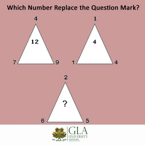 Triangle Puzzle: Which Number Replaces the ?