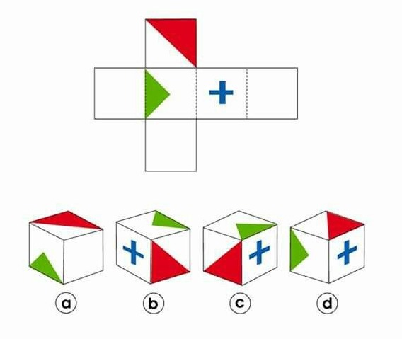 Cube Folding Challenge Which Cube Is The Correct One