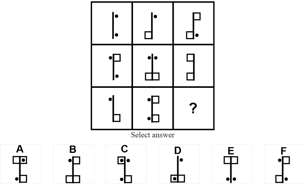 Pattern Puzzle Overlapping Symbols