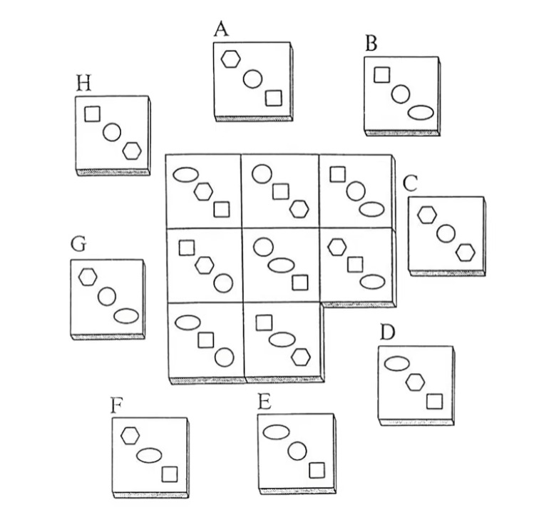 Which Shape Completes the Pattern?