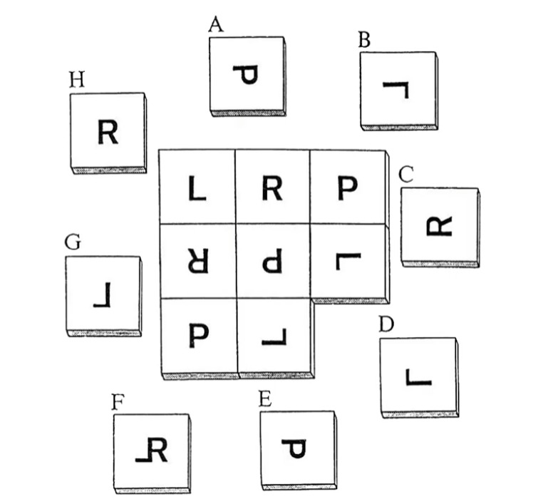 Which Tile Completes the Grid?