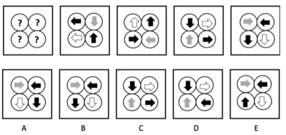 Can You Find the Missing Arrow Pattern?