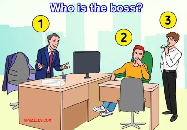 Look at the Office Scene: Who Is the Boss?